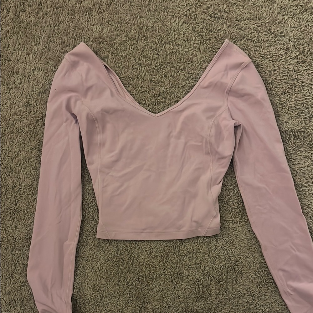 Lululemon - Pink Align Long Sleeve